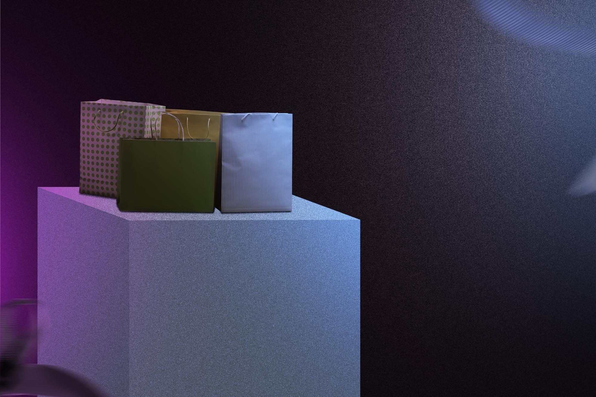pricing hero image with product boxes and tech overlay